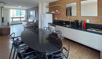 Apartamento com excelente localização mobiliado em Boa Viagem.