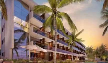 Excelente apartamento em construção localizado em Ponta de Serrambi