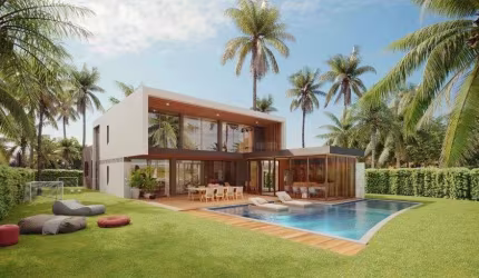 Excelentes casas a beira mar, com vista livre mar