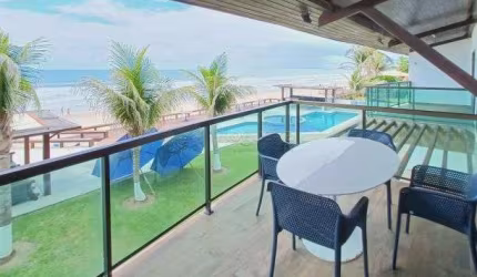 Excelente casa mobiliada em condomínio beira mar localizada em Porto de Galinhas, com 112,50m² de ár