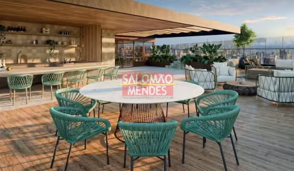 Apartamento 2 quartos, suite master, área de lazer completa