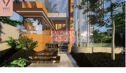 Apartamento  1 quarto,  sacada, área de lazer completa - Batista Campos