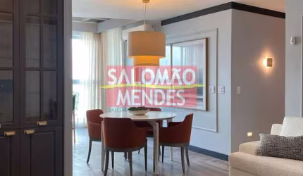 Maravilhoso apartamento de 106m², varanda gourmet, área de lazer completa.