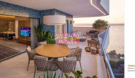 Apartamento luxuoso, frente Baia no Umarizal - Lançamento