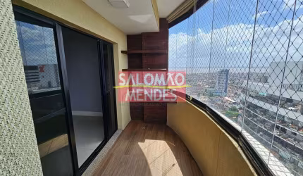 Apartamento Vista baia, luxo, com modulados, sacada com reik em Batista Campos
