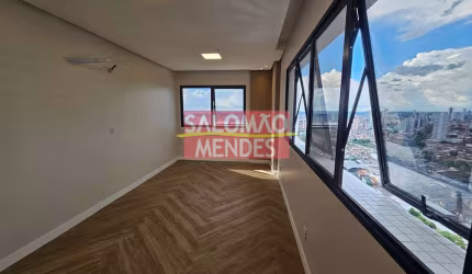 Sala decorada no Ayra Tower. Andar Alto, Excelente iluminção