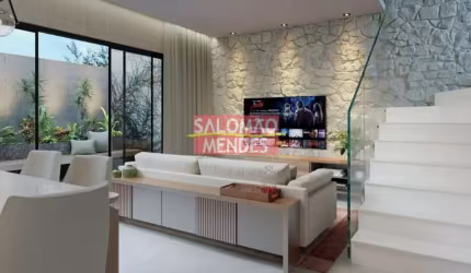 Casa em condomínio, LANÇAMENTO,  197m²,  4 suítes, área de lazer completa - Viver em meio a naturez