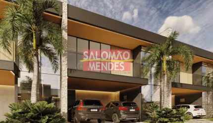 Casa Condomínio segurança 24hs, clube completo, 3 suítes, 2 vagas.