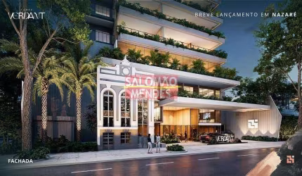 Lançamento Torre Verdant, exclusividade em Nazaré- 3 suítes.
