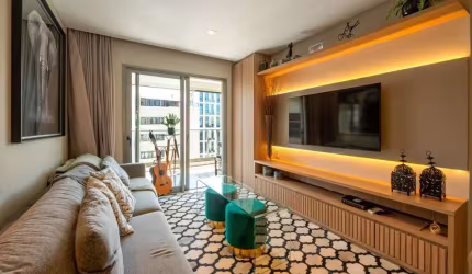 Apartamento para Venda em São Paulo, Indianópolis, 1 dormitório, 1 suíte, 2 banheiros, 1 vaga