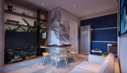 Apartamento para Venda em São Paulo, Indianópolis, 2 dormitórios, 1 banheiro