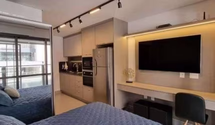 Apartamento para Locação em São Paulo, Campo Belo- Brooklin, 1 dormitório, 1 banheiro