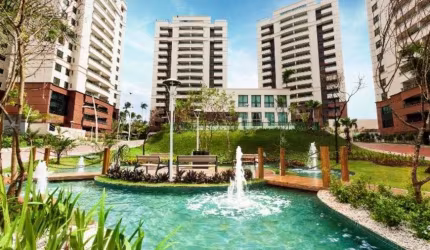 Luxuoso apartamento no Parque Tropical – 4 Suítes, 155 m² 3 vagas