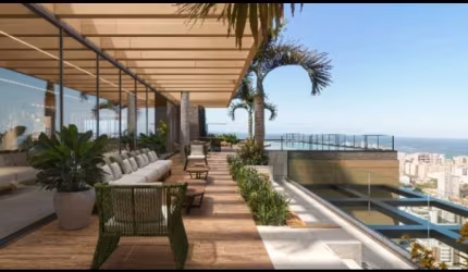 Apartamento na Jatiúca, quarto e sala