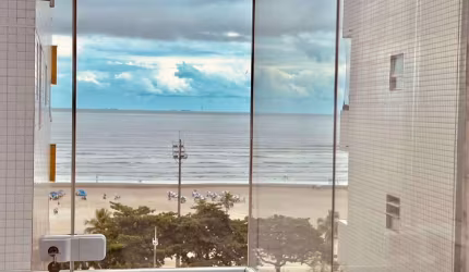 Apartamento à venda, 3 quartos, 1 suíte, 2 vagas, José Menino - Santos/SP