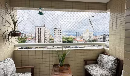 Apartamento à venda, 3 quartos, 1 suíte, 2 vagas, BOQUEIRÃO - Santos/SP