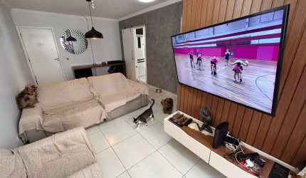 Apartamento à venda, 2 quartos, 1 suíte, 1 vaga, Itararé - São Vicente/SP