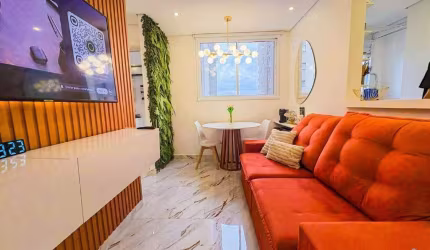 Apartamento à venda, 2 quartos, 1 vaga, Areia Branca - Santos/SP