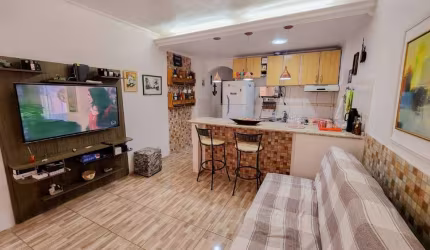 Apartamento à venda, 1 quarto, Itararé - São Vicente/SP