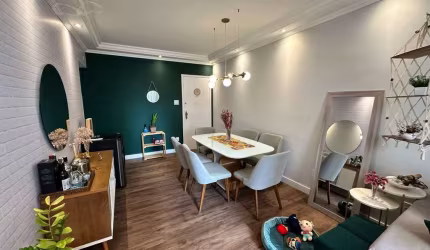 Apartamento à venda, 2 quartos, 1 vaga, Campo Grande - Santos/SP