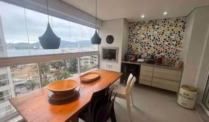 Apartamento à venda, 3 quartos, 1 suíte, 2 vagas, PONTA DA PRAIA - Santos/SP