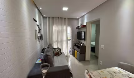 Apartamento à venda, 2 quartos, 1 vaga, Castelo - Santos/SP
