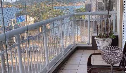 Apartamento à venda, 3 quartos, 3 suítes, 3 vagas, PONTA DA PRAIA - Santos/SP