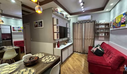 Apartamento à venda, 2 quartos, 1 vaga, Areia Branca - Santos/SP