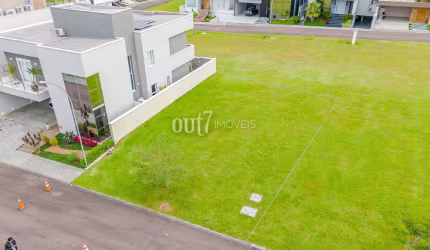 Terreno em condomínio fechado à venda na Rua Augusto Zibarth, 1245, Uberaba, Curitiba, 253 m2 por R$ 1.480.000