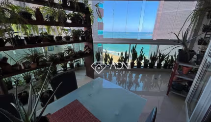 Apartamento com 3 dormitórios com duas Suítes à venda, 141 m² por R$ 1.550.000 - Praia de Itaparica - Vila Velha/ES