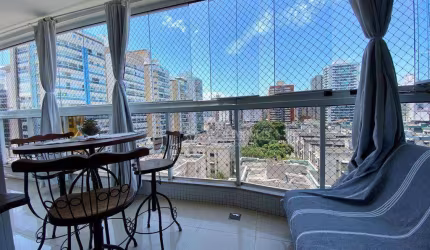 Apartamento com 3 dormitórios à venda, lazer na cobertura e duas vagas de garagem soltas - Praia de Itapoã - Vila Velha/ES