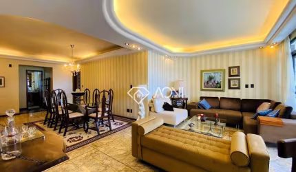 Apartamento amplo com 4 dormitórios, sol da manhã, varandão vista mar 200m², localização privilegiada por R$ 1.800.000 -Praia da Costa - Vila Velha/ES