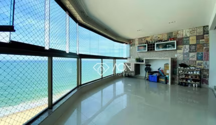 Lindo apartamento, frente mar, todo reformado com 3 dormitórios à venda, 138 m² por R$ 1.700.000 - Praia de Itaparica - Vila Velha/ES