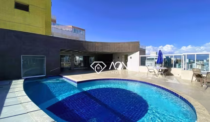Apartamento com 3 dormitórios para alugar, 105 m² por R$ 4.925,85/mês - Praia da Costa - Vila Velha/ES