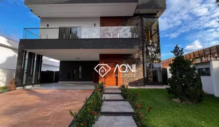 Casa com 4 dormitórios à venda, 340 m² por R$ 3.500.000,00 - Alphaville Jacuhy - Serra/ES