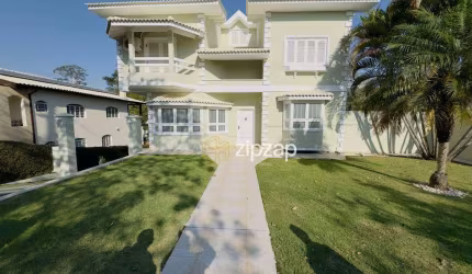 Casa com 5 suítes, 680 m² - venda por R$ 3.200.000 ou aluguel por R$ 13.500/mês - Condomínio Marambaia - Vinhedo/SP