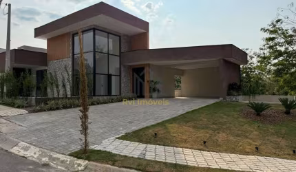 Condomínio Terras de Atibaia II - Casa Térrea de Alto Padrão em Atibaia – Viva com Estilo e Conforto!– Terras de Atibaia II