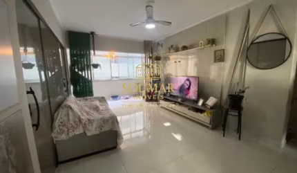 Lindo apartamento 2 dormitórios sendo 1 suíte na Pompéia- Santos