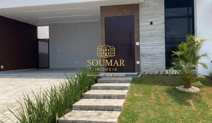 Casa Térrea com Spa e 3 suítes no Condomínio Campos, Sorocaba/SP.