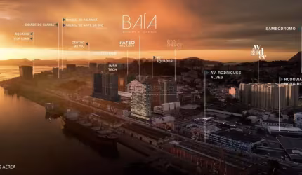 Baía Guanabara Residences - unidades studio e 3 quartos a partir de 299 mil