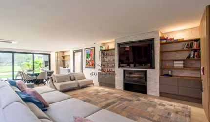 Casa de luxo com 6 dormitórios e 530m² no Terra Ville, Porto Alegre-RS: qualidade excepcional em cada detalhe!