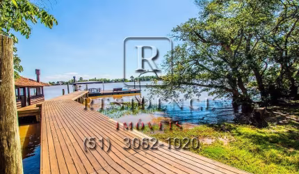 Chácara / sítio à venda na Rua dos Pescadores, 1700, Arquipélago, Porto Alegre por R$ 6.000.000
