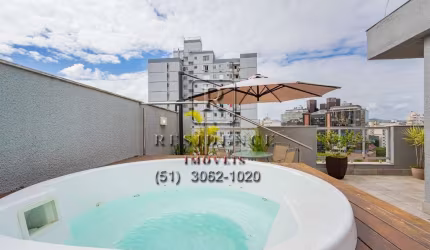 Cobertura com 3 quartos à venda na Rua Avaí, 40, Centro Histórico, Porto Alegre, 191 m2 por R$ 999.990