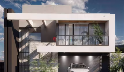 Alphaville I - Casa Duplex - 4 Suítes - Área Gourmet - Piscina