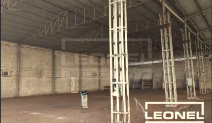 Galpão localizado no Distrito Industrial, em Ribeirão Preto
