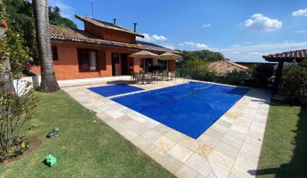 Casa com 6 dormitórios, 385 m² - venda por R$ 2.400.000,00 ou aluguel por R$ 18.200,00/mês - Marambaia - Vinhedo/SP