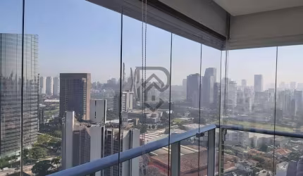 Apartamento brooklin decorado andar alto vista livre