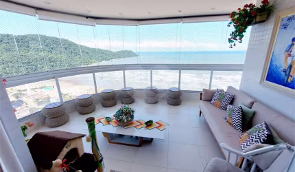 Apartamento com 4 quartos à venda em Canto Do Forte - SP