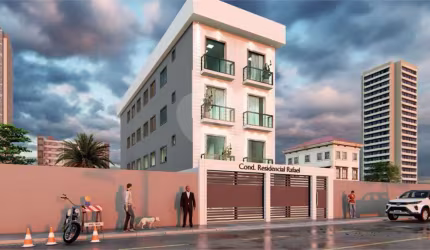 Apartamento com 1 quartos à venda em Parque São Vicente - SP