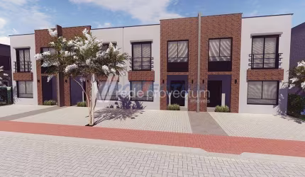 Casa em condomínio fechado com 3 quartos à venda na Avenida Constante Pavan, 962, Betel, Paulínia, 91 m2 por R$ 740.000